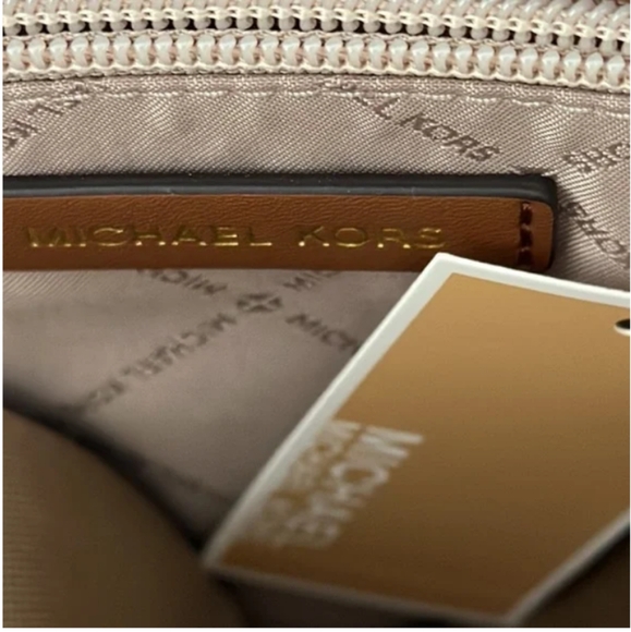 Michael Kors LG NS TOTE Maple Color:Brown - Picture 5 of 7